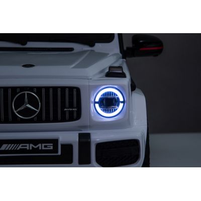 Vaikiškas Elektromobilis Mercedes G63 AMG LIFT, Baltas - 14