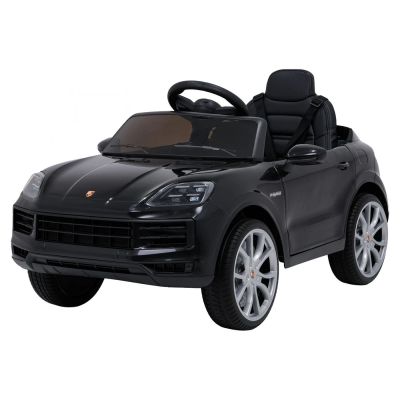 Vaikiškas elektromobilis Porsche Cayenne, Juodas