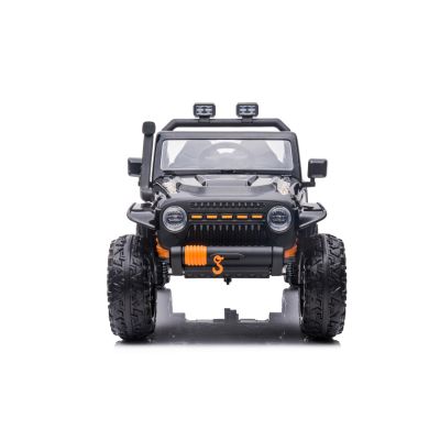 Vaikiškas elektromobilis Jeep Monster, Juodas