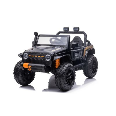 Vaikiškas elektromobilis Jeep Monster, Juodas