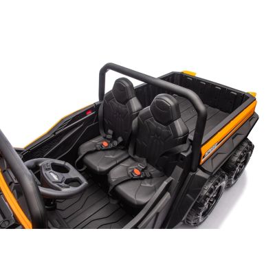 Vaikiškas elektrinis sunkvežimis X-POWER, Oranžinis - 13