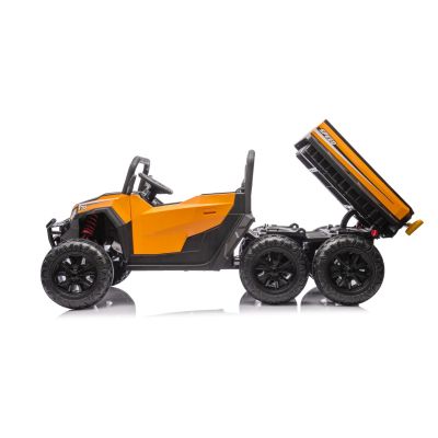 Vaikiškas elektrinis sunkvežimis X-POWER, Oranžinis - 14