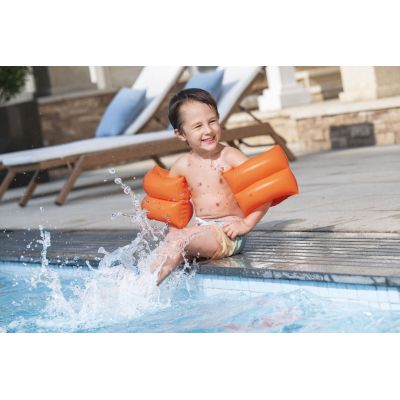 Oranžinės BESTWAY plaukimo rankovės vaikams 25x20cm
