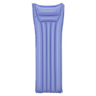Pripučiamas plaukimo čiužinys Purple BESTWAY 183x69cm + pagalvė