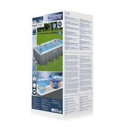 Karkainis baseinas Power Steel BESTWAY (488x 244x122 cm)