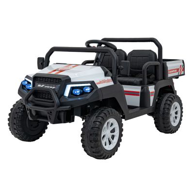 Vaikiškas Elektrinis pikapas Champion, Baltas