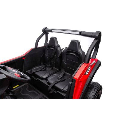 Vaikiškas Elektrinis bagis Gravity 4x4, Raudonas