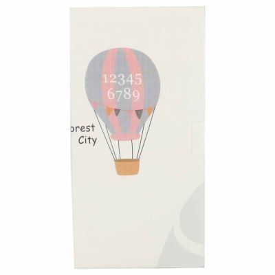 Švietimo putplasčio kilimėlis dvipusis sulankstomas 150x200cm balionai gatvė