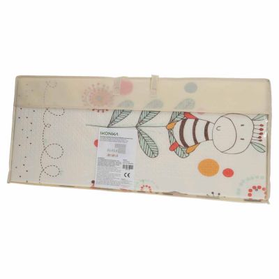 Edukacinis dvipusis sulankstomas putplasčio kilimėlis 180x200cm gyvūnų modelis