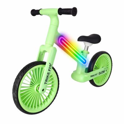 Trike Fix Glow LED balansinis dviratis neoninės žalios spalvos