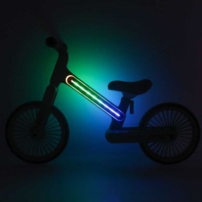Trike Fix Glow LED balansinis dviratis neoninės žalios spalvos