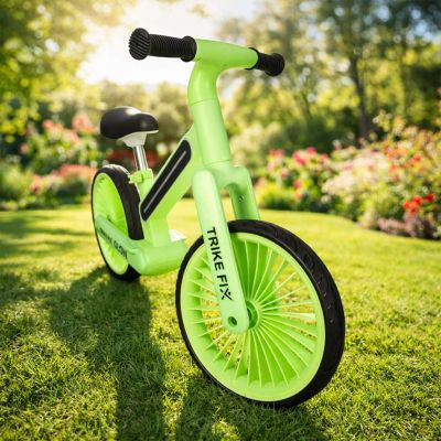 Trike Fix Glow LED balansinis dviratis neoninės žalios spalvos