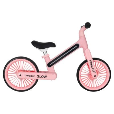 Trike Fix Glow LED balansinis dviratis rožinės spalvos
