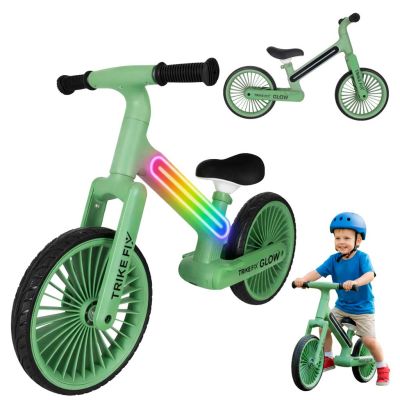 Trike Fix Glow LED balansinis dviratis žalias