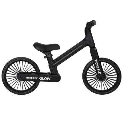 Triratis Fix Glow LED krosinis dviratis juodas