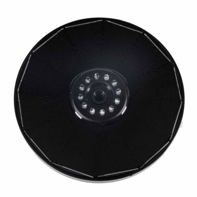LUARO saulės tvenkinio fontanas sodo plūduriuojantis siurblys LED RGB 16cm