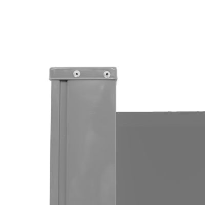 LUARO šoninės terasos kampinė markizė 180 x 620 cm pilka - 6