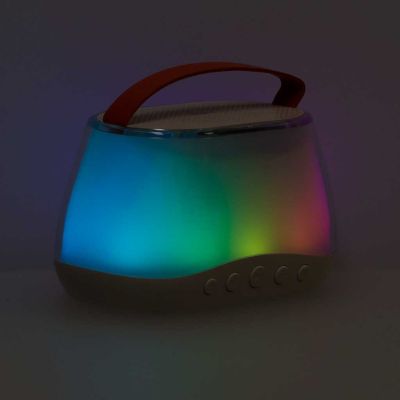 Karaokės rinkinys "Bluetooth" garsiakalbis LED RGB 2 mikrofonai USB - 7
