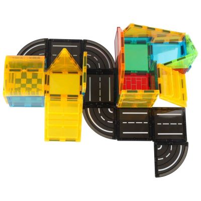 3D statybinės magnetinės kaladėlės 50 elementų - 3
