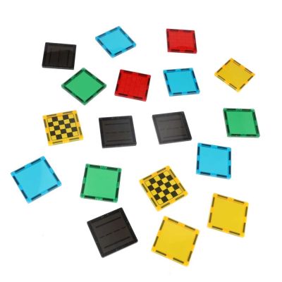 3D statybinės magnetinės kaladėlės 50 elementų - 6