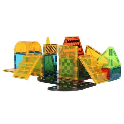 3D statybinės magnetinės kaladėlės 50 elementų - 11