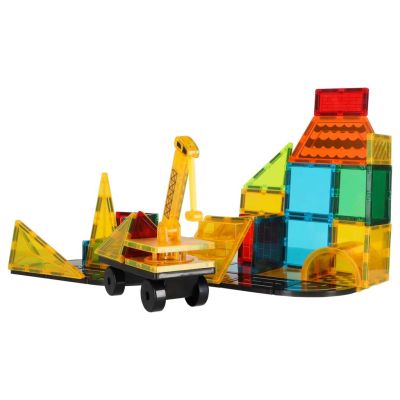 3D statybinės magnetinės kaladėlės 50 elementų - 12