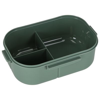 Pietų dėžutė su skyreliais 1200ml žalia