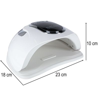 Nagų lempa Sun X10 UV 45 LED 280W manikiūro hibridai geliai
