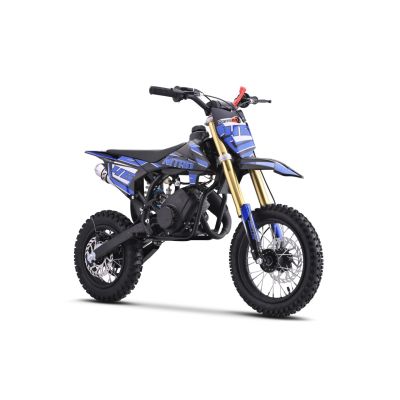 Vaikiškas benzininis motociklas NITRO 60cc, Mėlynas - 4