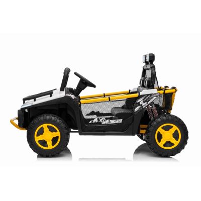 Vaikiškas elektrinis bagis UTV SPEED 4x4, Baltas