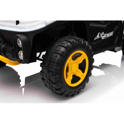 Vaikiškas elektrinis bagis UTV SPEED 4x4, Baltas