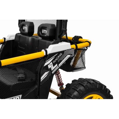 Vaikiškas elektrinis bagis UTV SPEED 4x4, Baltas