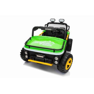 Vaikiškas elektrinis bagis UTV SPEED 4x4, Žalias