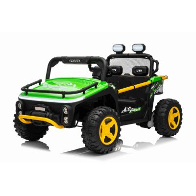 Vaikiškas elektrinis bagis UTV SPEED 4x4, Žalias