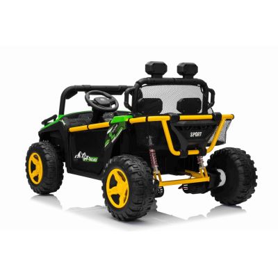 Vaikiškas elektrinis bagis UTV SPEED 4x4, Žalias