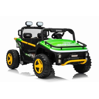 Vaikiškas elektrinis bagis UTV SPEED 4x4, Žalias