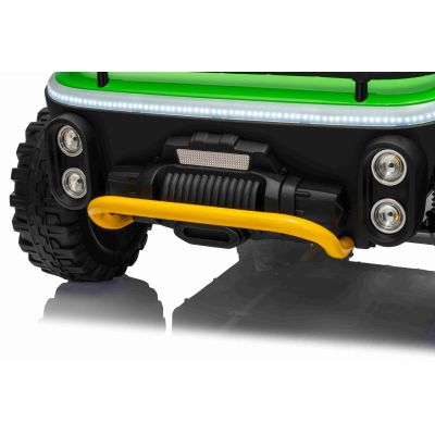 Vaikiškas elektrinis bagis UTV SPEED 4x4, Žalias