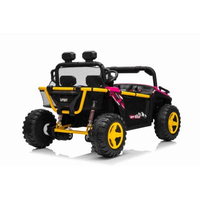 Vaikiškas elektrinis bagis UTV SPEED 4x4, Rožinis