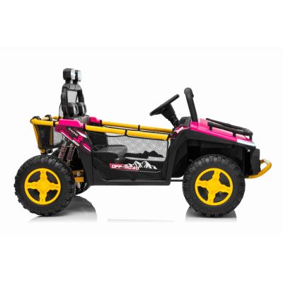 Vaikiškas elektrinis bagis UTV SPEED 4x4, Rožinis