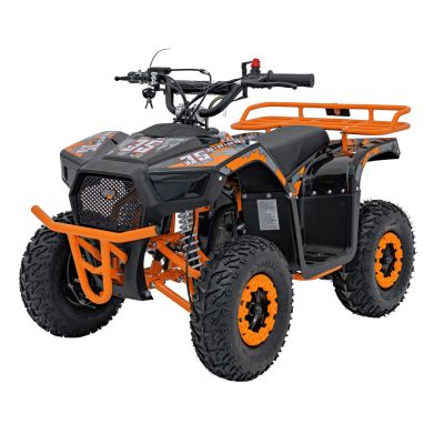 Vaikiškas benzininis keturratis SIRIUS 49CC, Oranžinis