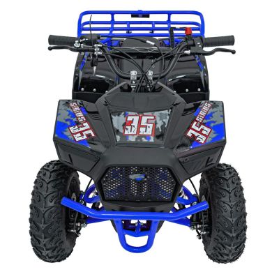 Vaikiškas benzininis keturratis SIRIUS 49CC, Mėlynas