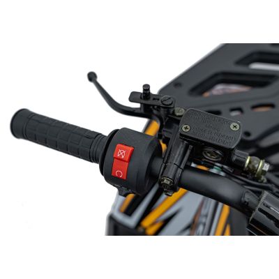 Vaikiškas benzininis keturratis DISCOVERER 120cc, Oranžinis - 13