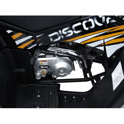 Vaikiškas benzininis keturratis DISCOVERER 120cc, Oranžinis - 21