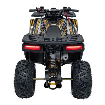 Vaikiškas benzininis keturratis DISCOVERER 120cc, Oranžinis - 23