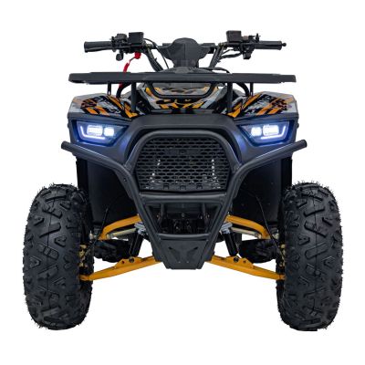 Vaikiškas benzininis keturratis DISCOVERER 120cc, Oranžinis - 26