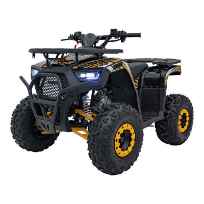 Vaikiškas benzininis keturratis DISCOVERER 120cc, Oranžinis