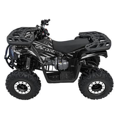 Vaikiškas benzininis keturratis DISCOVERER 120cc, Juodas - 3