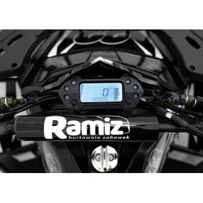 Vaikiškas benzininis keturratis DISCOVERER 120cc, Juodas - 16
