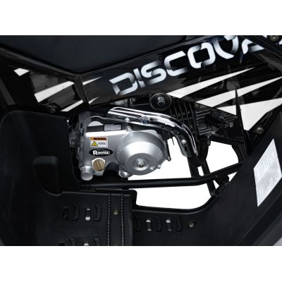 Vaikiškas benzininis keturratis DISCOVERER 120cc, Juodas - 22