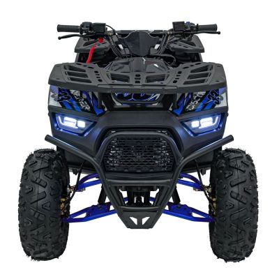 Vaikiškas benzininis keturratis DISCOVERER 120cc, Mėlynas